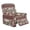 Multicolor-Cow Aztec Print, variant on Kuiaobaty Leopard Paws Print Reclining Sofa Slipcover with Side Pocket Stretch Recliner Chair Cover Large Nonslip Reclining Slipcover Breathable Recliner Couch Cover for Pets Kids