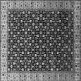 thumbnail image 1 of Ahgly Company Indoor Square Oriental Gray Industrial Area Rugs, 8' Square, 1 of 4
