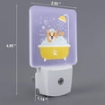 thumbnail image 2 of Sikiie Corgi Washing in Bathtub Led Night Light, Warm White,Cool White Lights for Bathroom,Hallway,Bedroom, Kids Room-US, 2 of 7