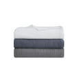 thumbnail image 3 of Madison Park Gauze 100% Cotton Lightweight Blanket, King - Blue, 3 of 5