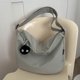 thumbnail image 3 of Bolso Hobo para mujer bolso cruzado Harajuku de moda con colgante esponjoso verde, 3 of 9