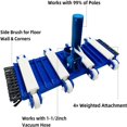 thumbnail image 4 of Wweixi Pool Vacuum Head 14 Inches Replacement Pool Vacuum Head Flexible Cleaning Tool with Side Brush, 4 of 8