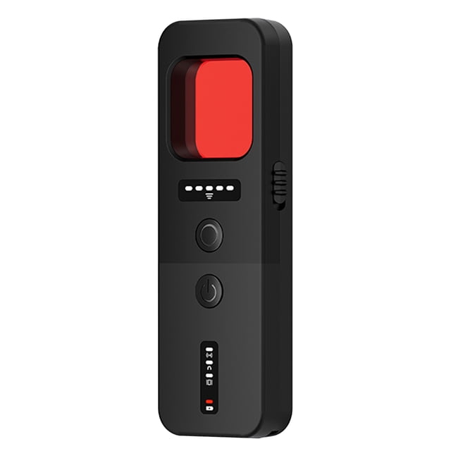 Detector de señales S02 - Escáner profesional GPS/WIFI con 5 niveles de sensibilidad, alerta por infrarrojos y batería recargable. Ideal para proteger tu privacidad en hoteles, autos y oficinas.