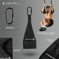 thumbnail image 4 of Gymreapers Hanging Ab Straps For Core Strength and Abdominal Training - Padded Adjustable Arm Supports For Bodyweight Exercises (Black), 4 of 5