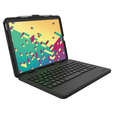 ZAGG Rugged Book Wireless Keyboard Case for Apple iPad Pro 11" (Gen 1-4), iPad Air 10.9" (Gen 4&5) & iPad Air 11" (M2)
