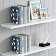 thumbnail image 5 of Acrylic Bookends 2 Pairs Decorative Book Stoppers for Home Office Desk Organizer Chickens and Hens, 5 of 6