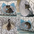 Kitty City Large Cat Tunnel Bed, Cat Bed, Pop Up Bed