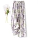 thumbnail image 2 of Pantalones de Piernas Anchas Casuales para Mujeres Impresión de Moda Pantalones de Longitud Completa Elásticos Regulares para Uso Casual, 2 of 5