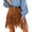 Brown, variant on HJYCHN Stylish Casual Fringe Hem Skirt for Women All Season Wear with High Waist and Zip Back Daily Outfit Brown XL