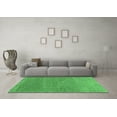 thumbnail image 3 of Ahgly Company Indoor Rectangle Abstract Emerald Green Contemporary Area Rugs, 2' x 4', 3 of 4