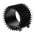 thumbnail image 2 of Filtro de aceite de motor de coche, cubierta de disipador de calor, accesorio de montaje de Motor de aleación de aluminio (negro) Jadeshay  A, 2 of 8