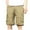 Yellow, variant on Wyobmus Men's Tactical Cargo Shorts Lightweight Quick-Dry Multi Pocket Elastic Waist Hiking Shorts for Fishing Cycling Olive Green
