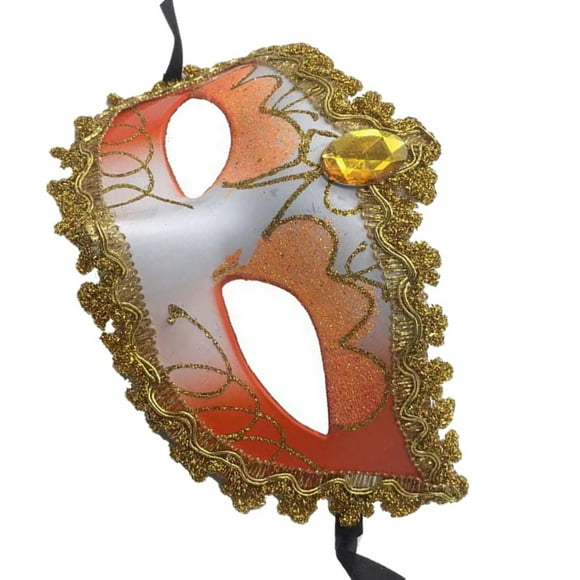 Shengyu Elegant Lace Half Face Mask Costume Cosplay Masquerade Ball Mask for Halloween Party Dress Carnival