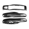 thumbnail image 3 of Key Fob Trim,3pcs/set Carbon Fiber Style Remote Key Cover Key Coverfor Porsche Multi-Functional, 3 of 8