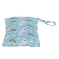 thumbnail image 1 of Storage Bag, Cloth  25 X 20cm Skin-friendly Double Zippers Waterproof  For Travel For Baby #1,#2,#3,#4, 1 of 8