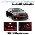 thumbnail image 1 of XtremeVision Kit LED Intérieur pour Toyota Avalon 2013-2015 6 Pcs Rouge + Outil d'Installation, 1 of 8