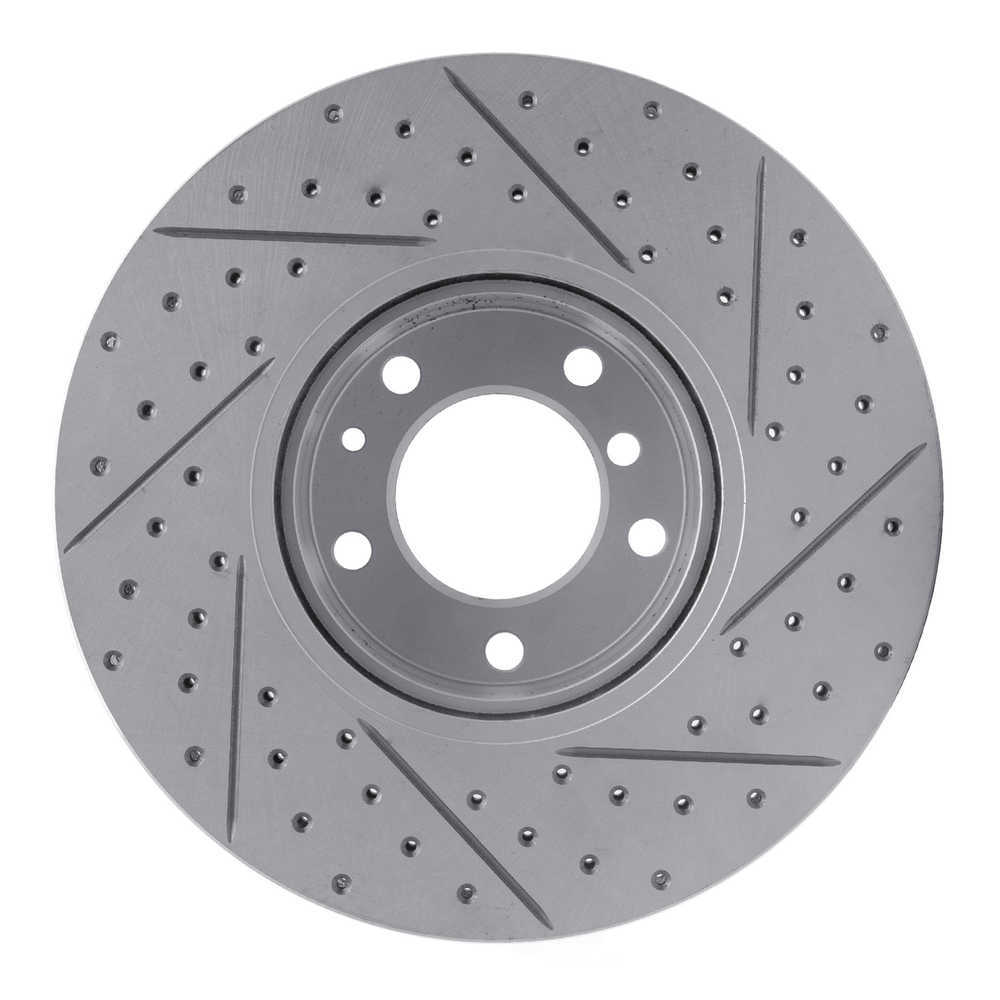 Dynamic Friction Company 830-31029R DFC Geoperformance Rotor - Drilled and Slotted