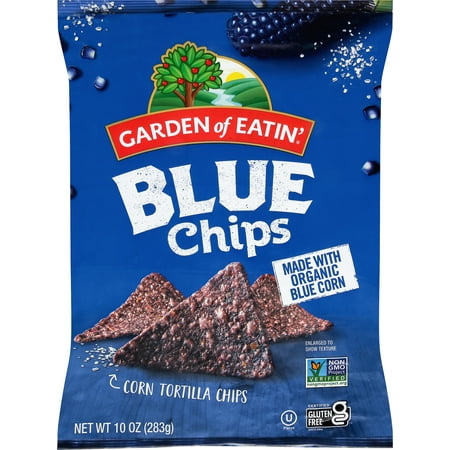Garden Of Eatin' - Chips Chips Blue Corn - Case Of 12-10 Oz