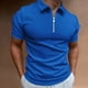 thumbnail image 3 of Camiseta de manga corta para hombre, informal, de verano, lisa, para vacaciones, para el día a día, 3 of 5