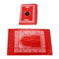 thumbnail image 1 of veasfak Muslim Prayer Rug Islamic Mat for Muslim Prayers Great Ramadan Gifts for Muslim Red, 1 of 5