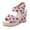 Pink, variant on OAVQHLG3B Sandals for Women Women's Fashion Platform Wedges Heel Sandals Shoes Thick Bottom Casual Sandals