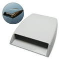 thumbnail image 4 of DYNWAVECA Generic Car Hood Decorative Air Flow Intake , Directly Replace, Universal, Easy to Install Accessories Bonnet Vent Cover White, 4 of 9