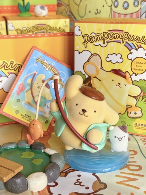 Miniso Sanrio Pom Pom Purin Childhood Four Seasons Series Blind