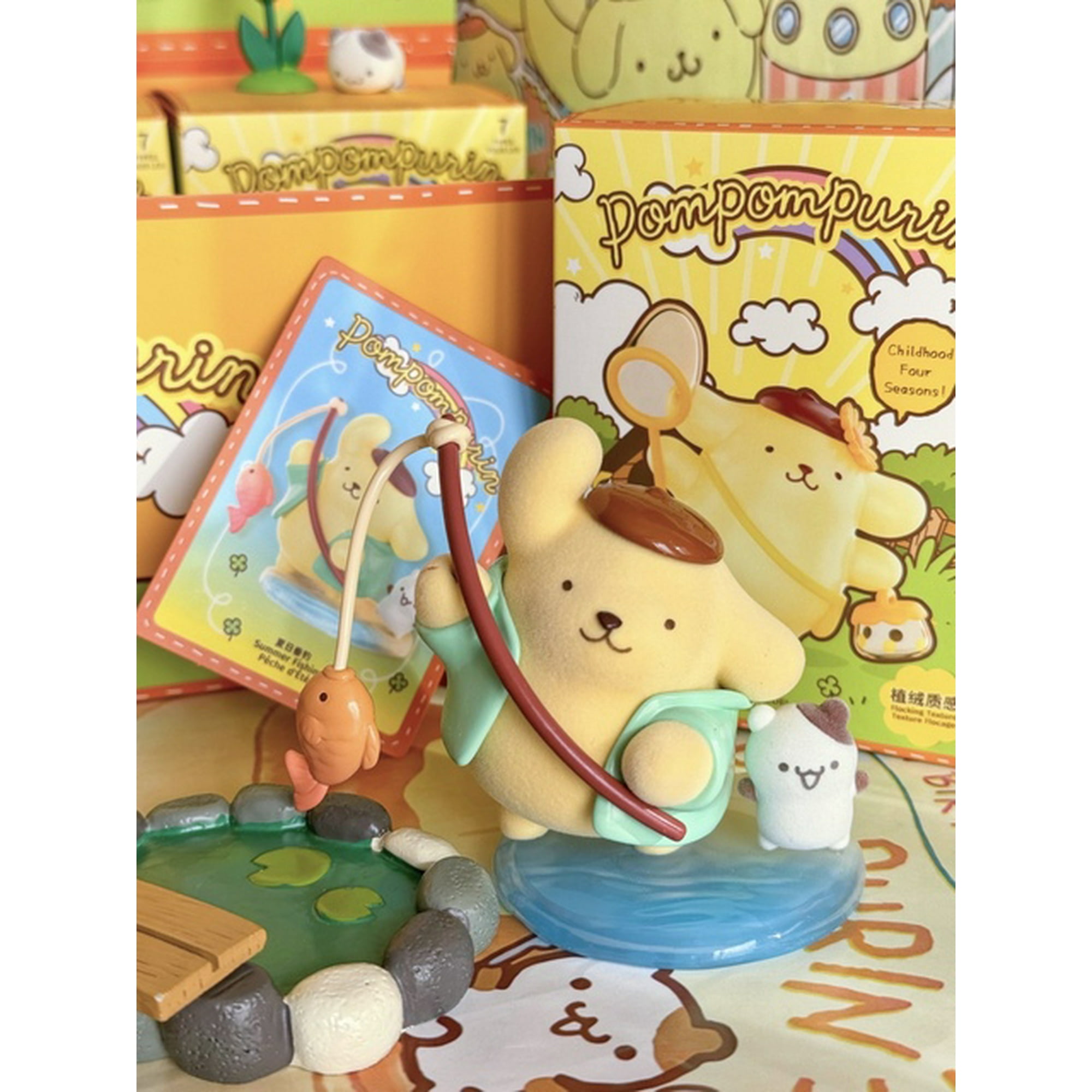 Miniso Sanrio Pom Pom Purin Childhood Four Seasons Series Blind