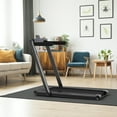 thumbnail image 3 of Gymax 2.25HP Folding Treadmill 2-in-1 Walking Running Machine w/ APP & Remote Control Black, 3 of 10