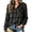 Dark Gray, variant on Plaid Flannel Shirt Women Long Sleeve Button Down Collared Fall Fashion Loose Fit Y2K Lightweight Tops XL