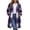 Purple, variant on Tqcoqu Women's Zip Up Hoodies,Oversized Long Fleece Hooded Sweatshirts,Casual Jacket Coat with Pockets,Soft Comfy Full Zipper Trendy Hoodie for Fall Winter