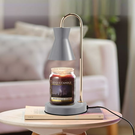 

Shldybc Candle Warmer Dimmable Candle Light Metal Candle Melter Compatible with Small and Large Candles Aromatic Candle Holders for Home Decoration Summer Savings Clearance