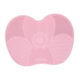 thumbnail image 2 of Almohadilla limpiadora de brochas de maquillaje, alfombrilla de limpieza de brochas cosméticas, profesional, grande, fácil de limpiar, herramienta de Rosa Fernando Almohadilla limpiadora de cepillos, 2 of 8