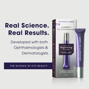 LUMIFY Eye Illuminations Hydra-Gel Brightening Eye Cream, Under Eye Brightener with Hyaluronic Acid & Vitamin C, 0.5 OZ - 4 Pack