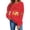 FWG1-Red, variant on VKOYWKM Women's Happy Thanksgiving Sweatshirt Funny Letter Pumpkin Print Long Sleeve Crewneck Fall Pullover Tops