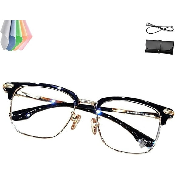 Olygee Optireaders Pro, Clarity Blue Glasses, Auto Adjusting Reading Glasses, Anti Blue Light Presbyopia Glasses Unisex