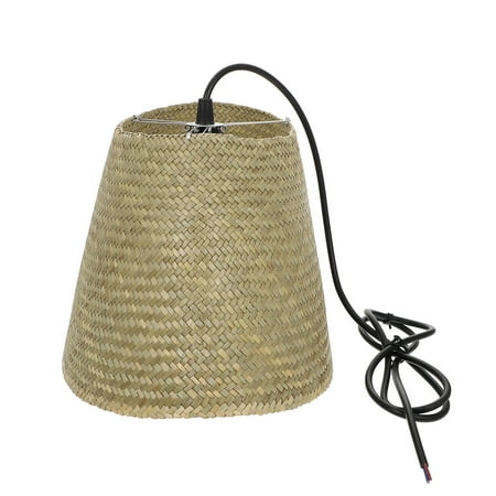 

1pc Creative Straw Woven Ceiling Lamp Indoor Hanging Lamp Scene Ornament
