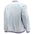 thumbnail image 4 of Men's Mitchell & Ness White Big & Tall 1997 NBA All-Star Game Hardwood Classics Satin Full-Snap Jacket, 4 of 4