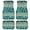 American Tribal Cow Print Teal, variant on Renewold Horse Camo Hunting Forest Car Floor Mats 4 Pieces Universal Fit Anti-slip Horse Camouflage Front & Rear Car Carpet All Weather Protection for Car SUV Van Truck, All Season