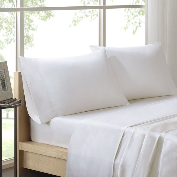 Comfort Classics 300 Thread Count Liquid Cotton Pillowcases - Walmart ...