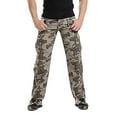 thumbnail image 2 of Aoochasliy Mens Jeans Men Multi-pocket Button Zipper Cargo Pants Camouflage Sports Outdoor Pants Trousers, 2 of 9