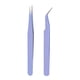 thumbnail image 1 of Juego de pinzas de acero inoxidable para extensiones de pestañas, para una depilación precisa y aplicaciones de belleza, con puntas rectas y anguladas, 1 of 4