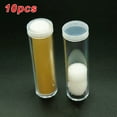 thumbnail image 6 of 30 Pcs 21mm Plastic Portable Tube Holder Clear Round Cases Coin Storage Box, Round Clear Plastic (Penny Cent) Size Coin Storage Tube Holders Screw on Lid, 6 of 13