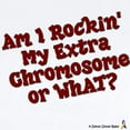 thumbnail image 2 of CafePress - Rockin' My Chromosome Body Suit - Baby Light Bodysuit, Size Newborn - 24 Months, 2 of 4