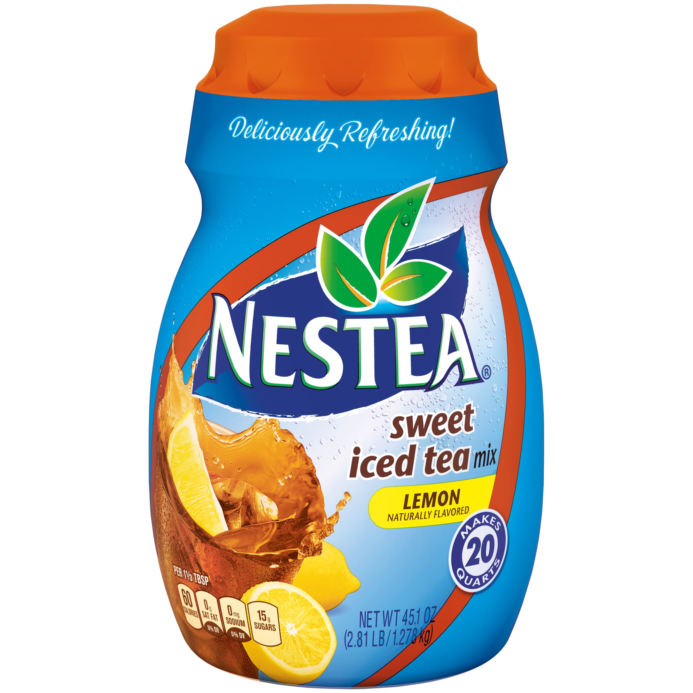 Lemon Sweet Tea Iced Tea Mix 45.1 oz. Canister -