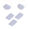 thumbnail image 6 of 3 Pcs Furniture Levelers Table Shims Hard Wedges Nonslip Stackable Design for Leveling Home Furniture, 6 of 9