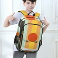 thumbnail image 6 of FORMRS School Backpack 17" Student Travel Bag with Laptop Compartment, Stripes and Circle, 6 of 7