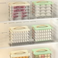 thumbnail image 6 of Stackable Meat Container For Fridge - 3 Layer Lunch Meat Storage Box - Airtight with Lid - For Refrigerator Organization - 1 Pack, 6 of 8