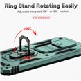 thumbnail image 2 of Estuche GANGXUN para Xiaomi Redmi Note 9 Pro, soporte giratorio 360°, estilo mecánico y magnético, 2 of 5