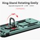 thumbnail image 2 of Estuche GANGXUN para Xiaomi Redmi Note 9 Pro, soporte giratorio 360°, estilo mecánico y magnético, 2 of 5